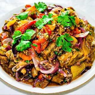 Salata od povrća na žaru, adzapsandal