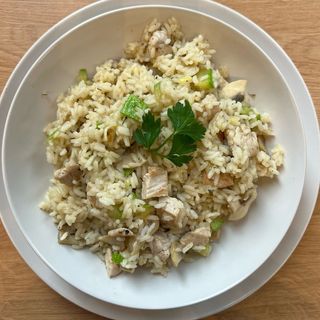 Turkey fusion rižoto