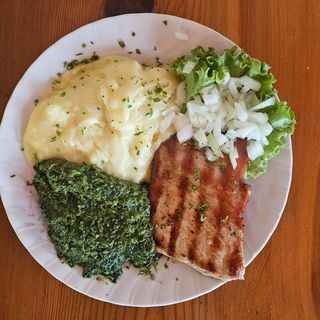 Sv bela vešalica 200g sa varivom 