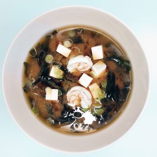 Miso supa sa gamborima - posno