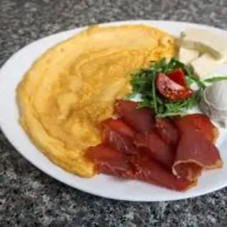 Omlet prsuta