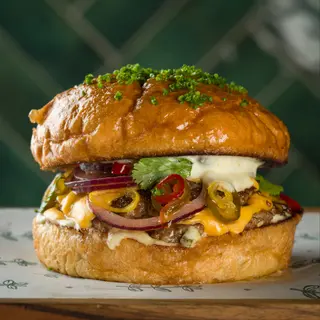 Lemon & Chili Smash burger double