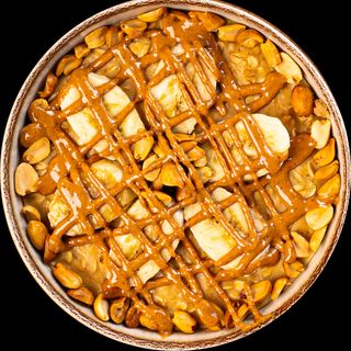 Ovsena kaša sa bananom i kikiriki puterom 300g