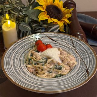 Pasta spanać piletina