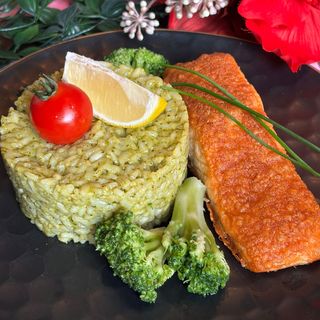 Losos sa koricom od parmezana