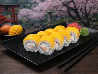 Mango & Shrimp roll