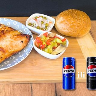 KOMPLET OBROK - Grilovano belo