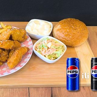 KOMPLET OBROK - Pileća korpica