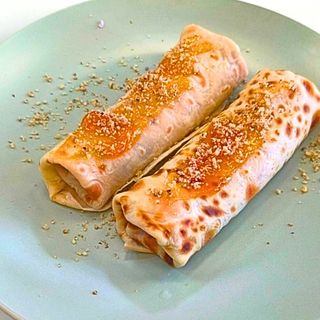 Domaće palačinke džem od kajsije&orasi u mleku