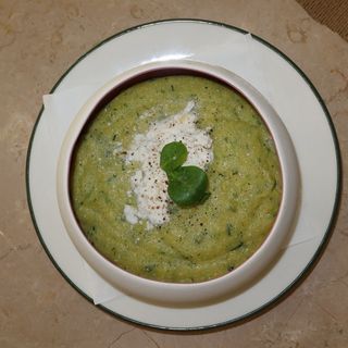 Palenta sa spanacem i rikota sirom