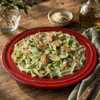 Tagliatelle sa dagnjama