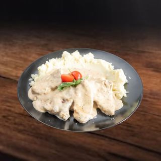 Svinjski medaljoni u sosu od sira