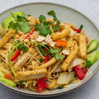 Fried noodle vege