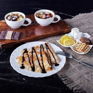 Palačinka sa kremom i plazmom