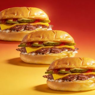 3x Junior cheeseburger