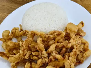 121 Hrskava svinjetina sa pirinčem小酥肉饭