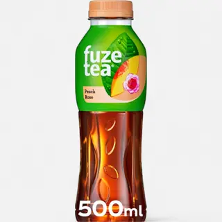 Fuzetea black 0.5l Peach & Rose