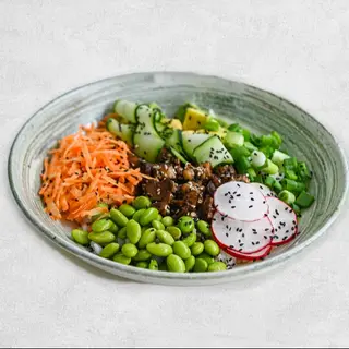 Poke bowl piletina