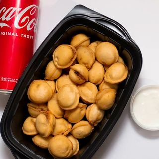 Prženi peljmeni piletina