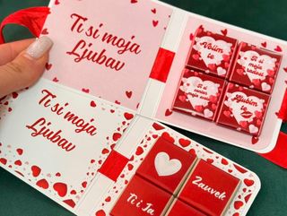 Mini cokoladice sa porukom