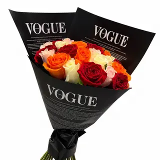 Vogue roses 25 / crni