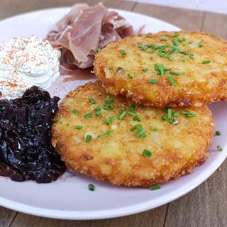 Hashbrowns Labne-Hamon