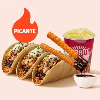 Pikantna piletina Tacos obrok