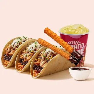 Achiote piletina Tacos obrok
