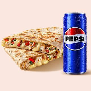 Achiote Piletina Kesadilja + Pepsi 0.33l