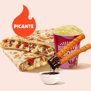 Pikantna piletina kesadilja obrok