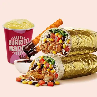 Grande Achiote piletina Burrito obrok