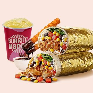 Grande Achiote piletina Burrito obrok