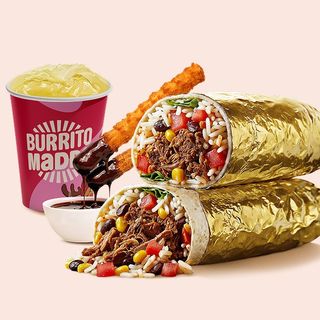 Grande Barbacoa Burrito obrok