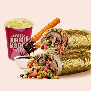 Grande Pečene pečurke Burrito obrok