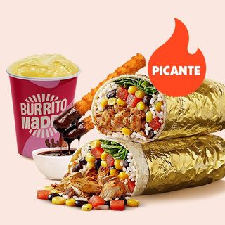 Grande Pikantna piletina Burrito obrok