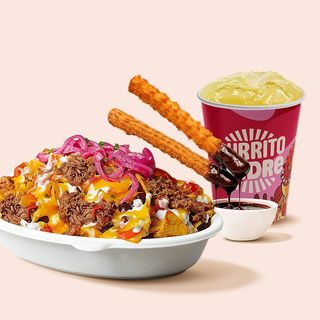 Barbacoa Nachos obrok