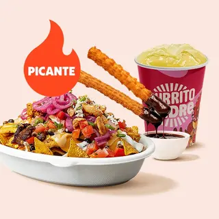 Pikantna piletina Nachos obrok