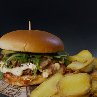 Truffle Shuffle burger