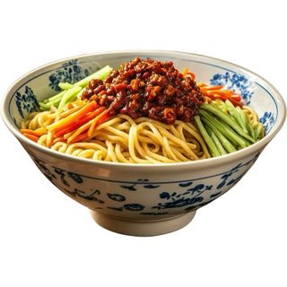 Peking fried sauce noodles 炸酱面