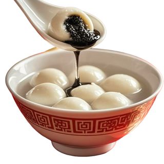 Boiled rice balls煮汤圆