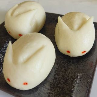 023 Parene lepinje u obliku zeca / Rabbit buns