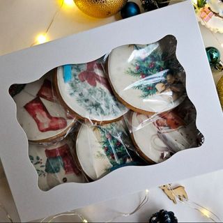 Set medenjaka u novogodišnjem dekoru, 6 kom.