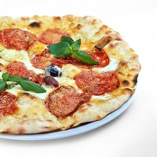 Pizza Ventricina Bianca 32cm
