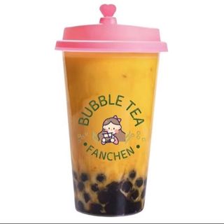 MANGO BUBBLE TEA 500ml芒果奶茶