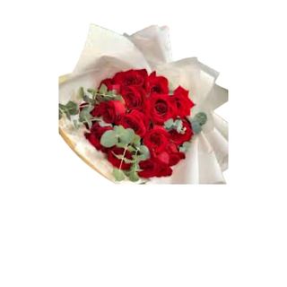 19 Crvenih ruža sa dekoracijom