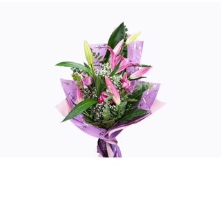 Rozi stepenasti buket