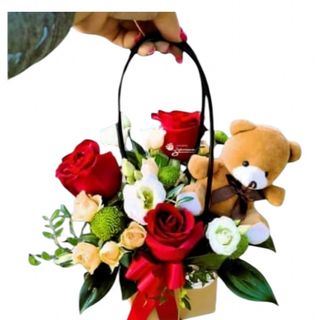 Torbica sa ružama i medom