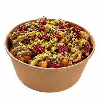 Bubble waffla (pistac-malina)