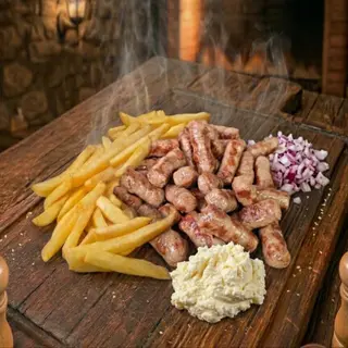 500gr sarajevski ćevap + 150gr pomfrita