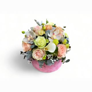 Pastelni flower box